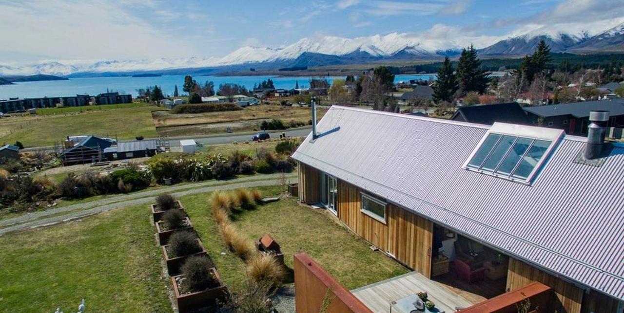 Luxury Lake View House Lake Tekapo Exterior foto